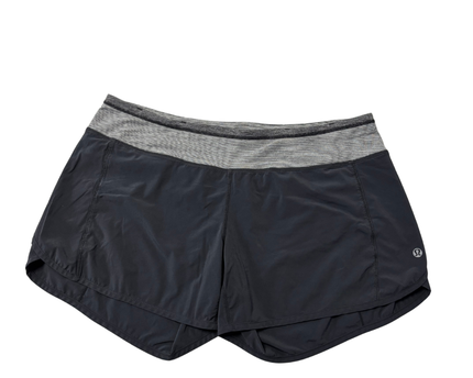 Lululemon Grey Performance Running Sports Shorts