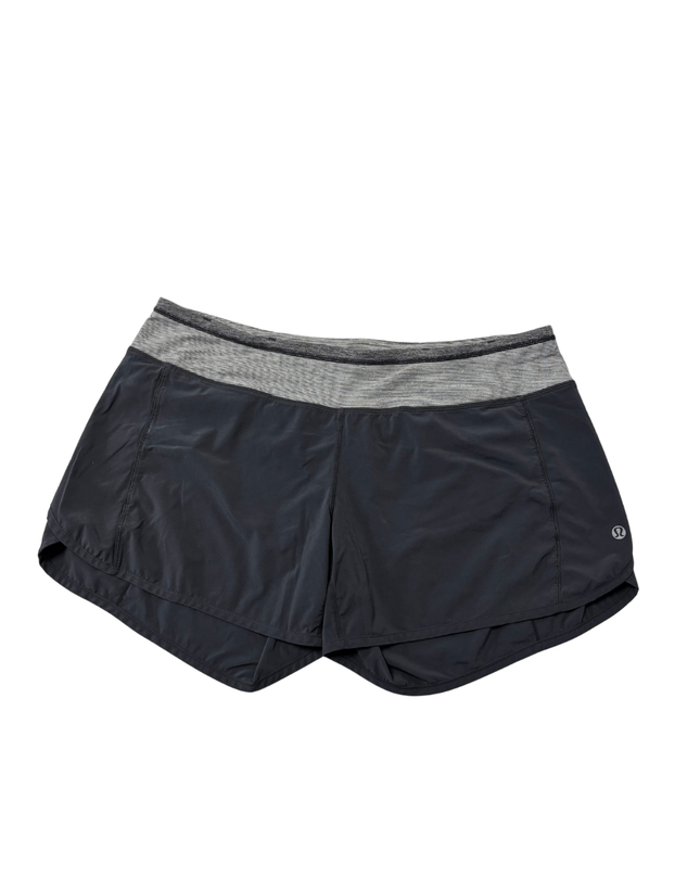 Lululemon Grey Performance Running Sports Shorts