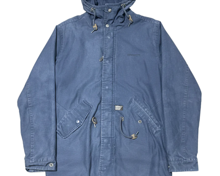 Carhartt Blue Clash Parka Hooded Jacket