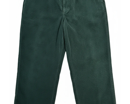 Polo Ralph Lauren Green Andrew Pant Corduroy Pleated Trousers