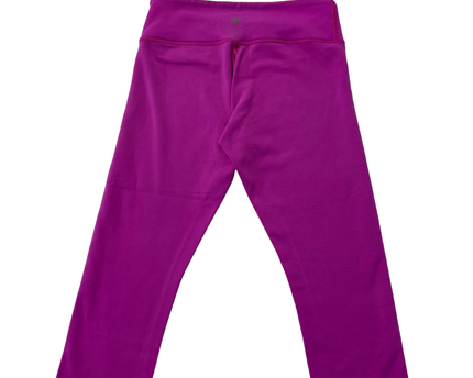 Lululemon Purple Cropped Performance Leggings