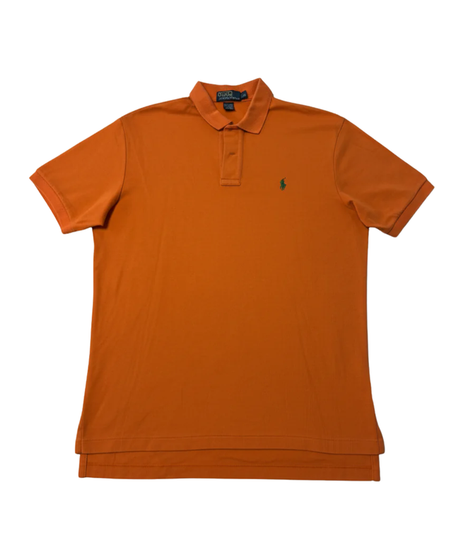 Polo by Ralph Lauren Men's Orange Classic Fit Polo Shirt