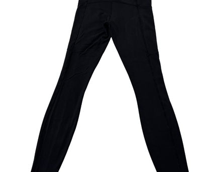 Lululemon Black Full-Length Zipper Pocket Leggings