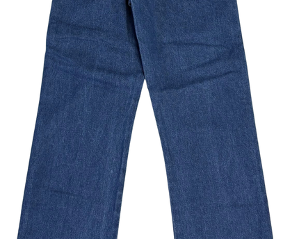 Wrangler Blue Straight Leg Cowboy Cut Jeans
