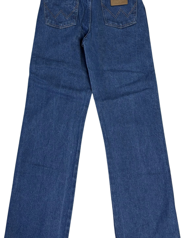Wrangler Blue Straight Leg Cowboy Cut Jeans