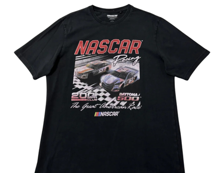 Nascar Black Racing Graphic Tee