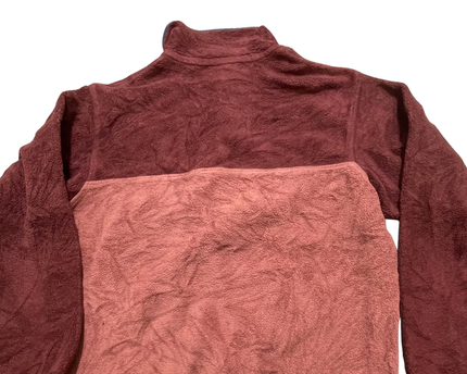 Patagonia Maroon Synchilla Fleece Snap-T Pullover