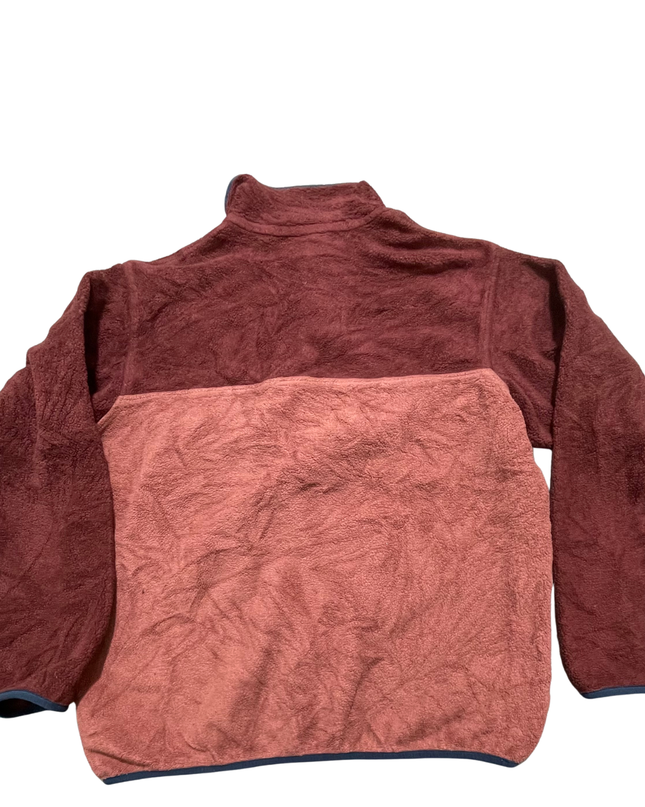 Patagonia Maroon Synchilla Fleece Snap-T Pullover