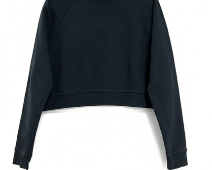 Nike Black Cropped Dri-FIT Sweatshirt