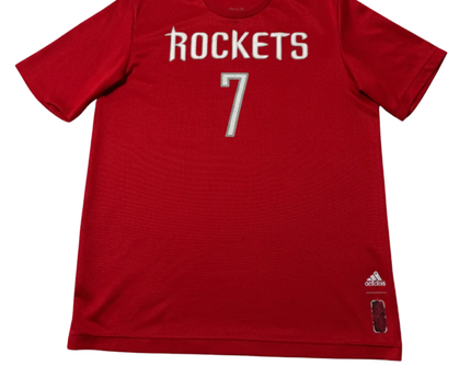 Adidas Red Houston Rockets Jeremy Lin #7 NBA Jersey