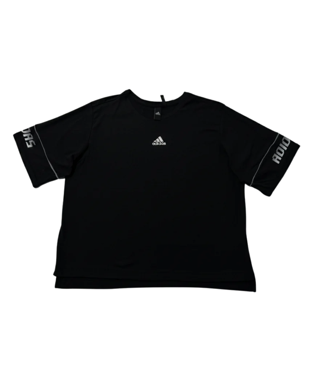 Adidas Black Training Graphic Sleeve Tee W/Tags