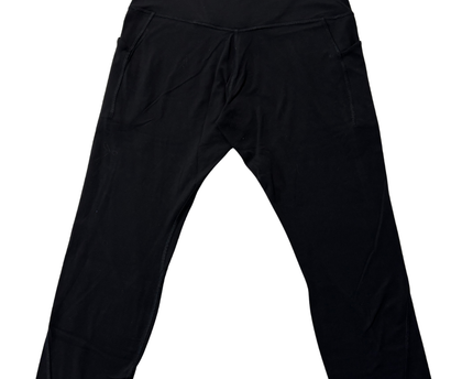 Lululemon Black Fast and Free High-Rise Crop Leggings