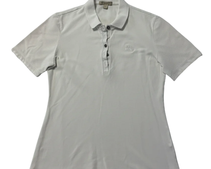 Burberry Brit White Short Sleeve Polo Shirt