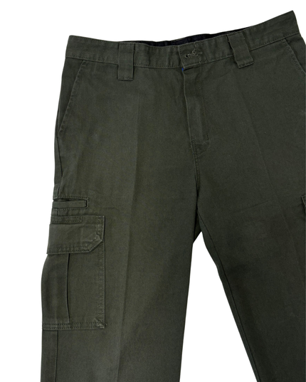 Dickies FLEX Olive Green Cargo Work Pants - M | Waist: 32"