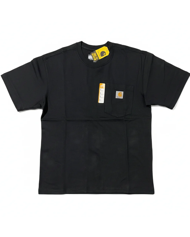 Carhartt Black Short-Sleeve Loose Fit Pocket T-Shirt W/Tags