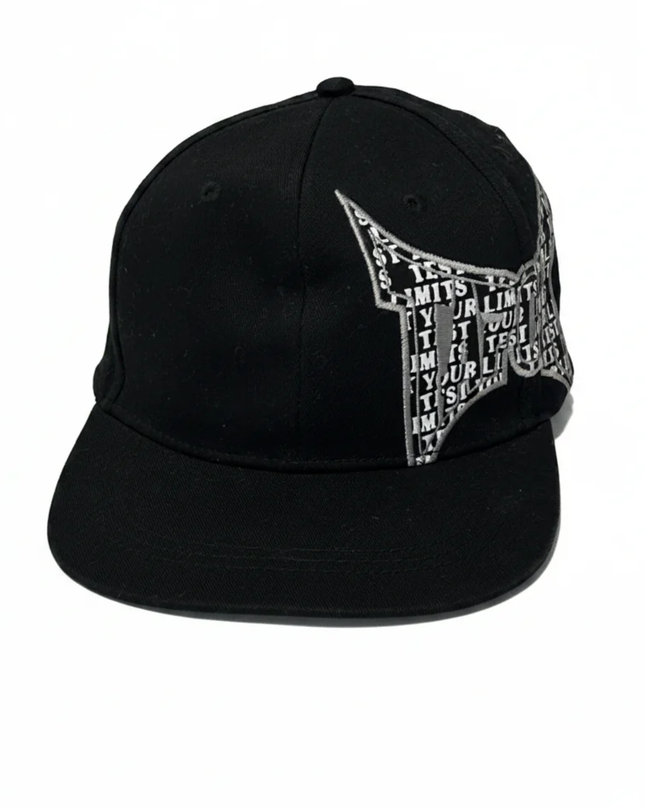 Tapout Black Graphic Test Your Limits Baseball Cap