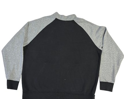 Nike Grey, Black, White Colorblock Full-Zip Sportswear Jacket