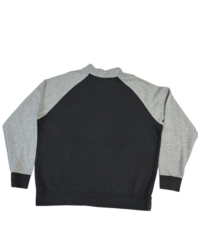 Nike Grey, Black, White Colorblock Full-Zip Sportswear Jacket