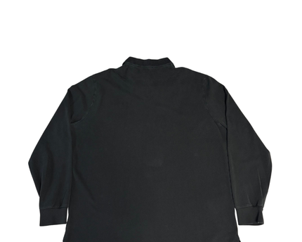 Polo Ralph Lauren Black Long Sleeve Slim Fit Polo Shirt
