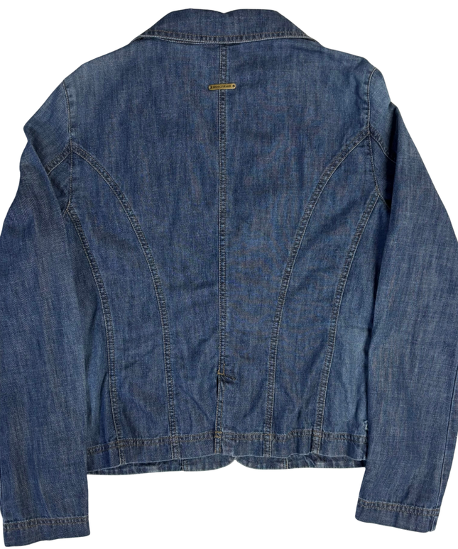 DKNY JEANS Blue Denim Blazer Jacket