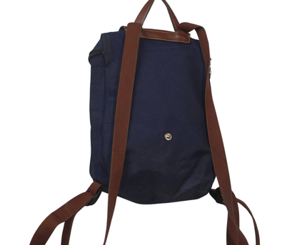 Longchamp Blue Le Pliage Nylon Backpack