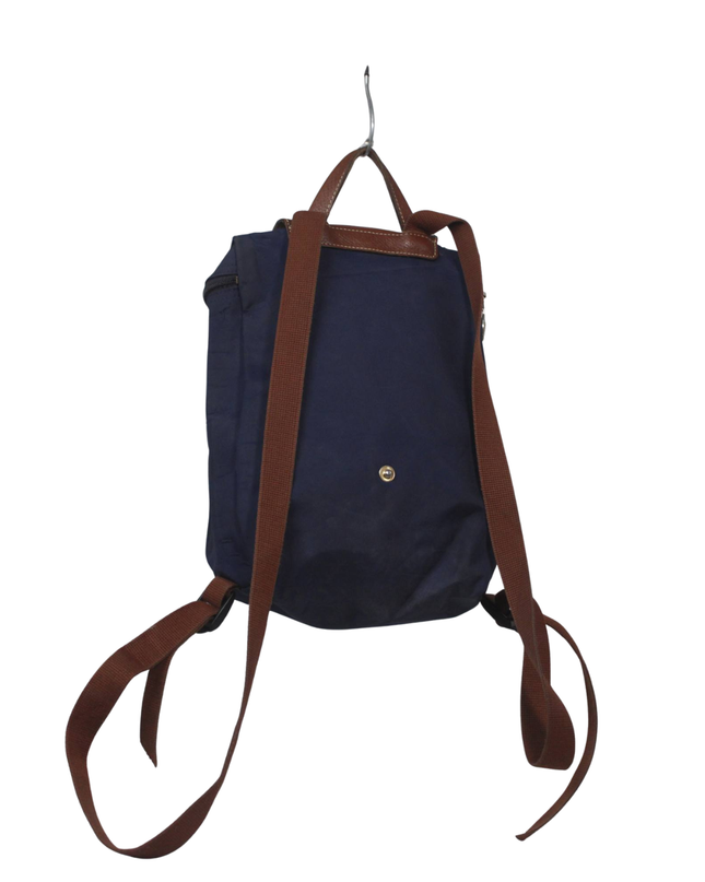 Longchamp Blue Le Pliage Nylon Backpack