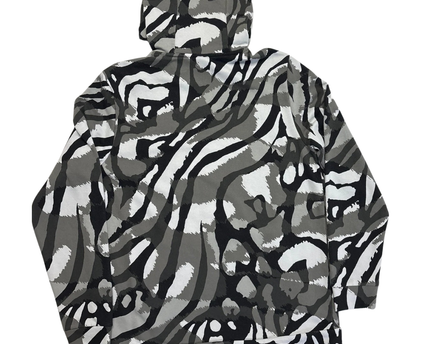 Nike Gray Dri-FIT Camo Hoodie
