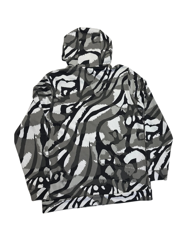 Nike Gray Dri-FIT Camo Hoodie