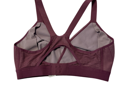 Lululemon Maroon Textured High-Support Sports Bra