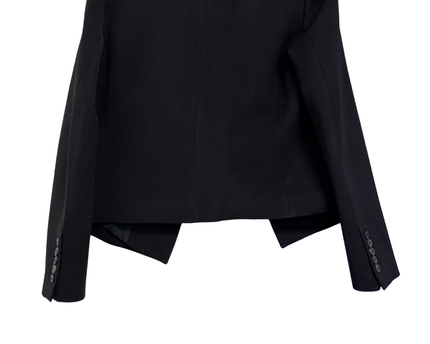Zara Black Cropped Tailored Blazer