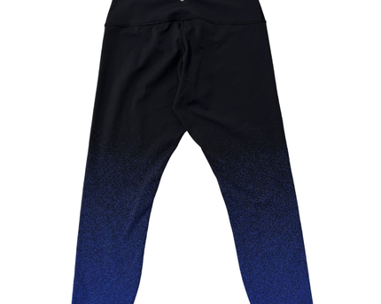 Lululemon Black and Blue Ombre High-Rise Activewear Leggings