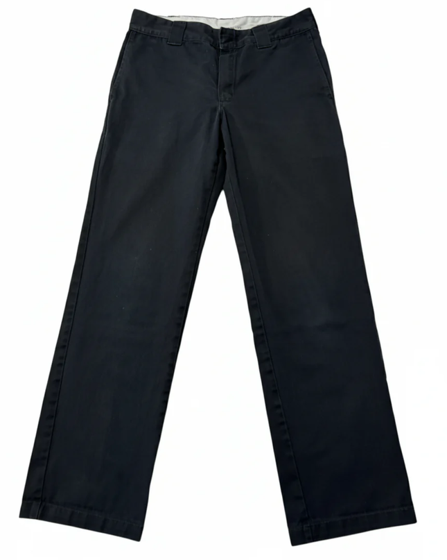 Dickies Black Slim Straight Work Pants