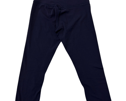 Lululemon Navy Blue High-Rise Cropped Performance Leggings