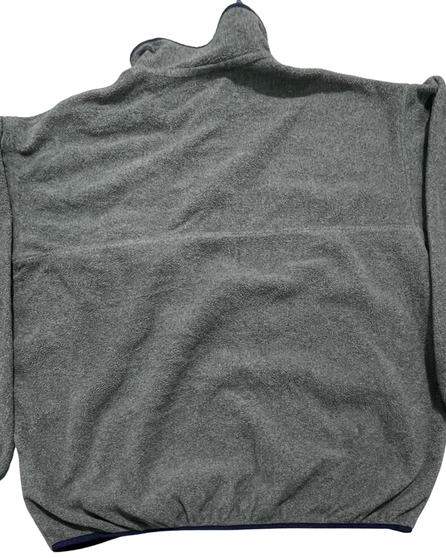 Patagonia Grey Synchilla Snap-T Fleece Sweater