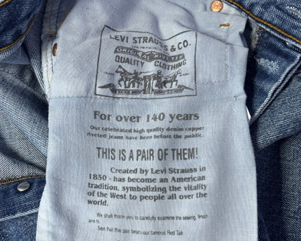 Levi's Classic Straight Leg Blue Jeans