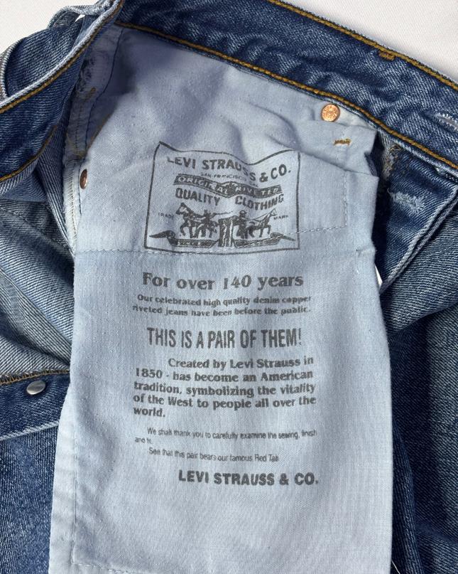 Levi's Classic Straight Leg Blue Jeans