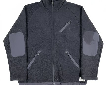 THE NORTH FACE Black Full-Zip Sherpa Fleece Jacket