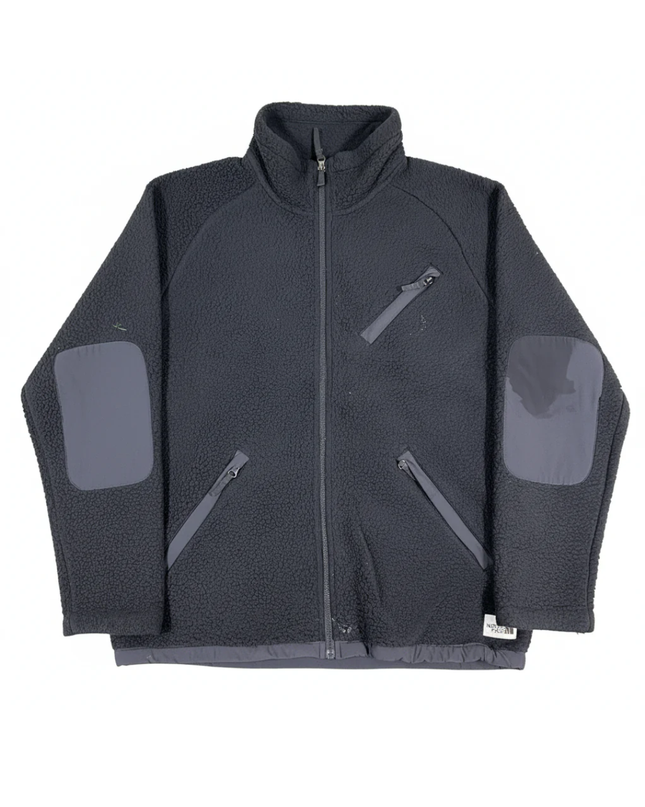 THE NORTH FACE Black Full-Zip Sherpa Fleece Jacket