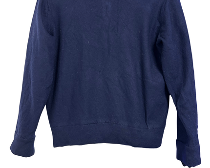 Barbour Navy 1/4 Zip Knit Sweater