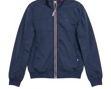 HILFIGER DENIM Navy Blue Lightweight Bomber Jacket