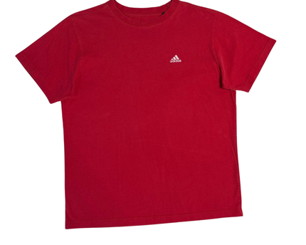 Adidas Red Logo T-Shirt
