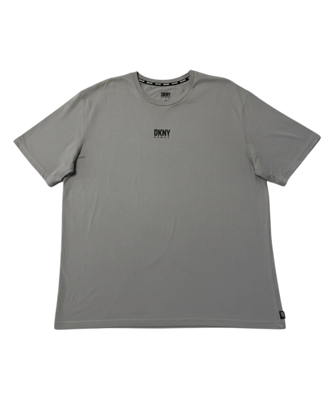 DKNY Sport Grey Logo Graphic T-Shirt