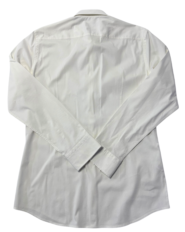Hugo Boss White Slim Fit Stretch Dress Shirt