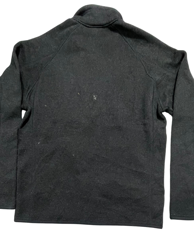 Patagonia Charcoal Better Sweater 1/4 Zip Fleece Pullover