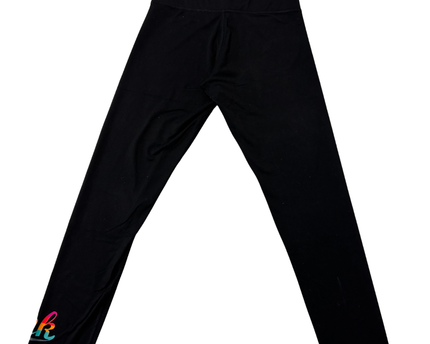 PINK Victoria's Secret Black Ultimate Logo Leggings