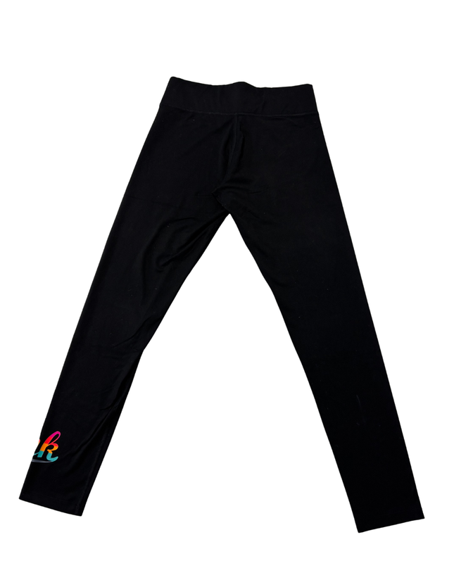 PINK Victoria's Secret Black Ultimate Logo Leggings