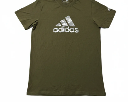 Adidas Olive Camo Logo T-Shirt W/Tags