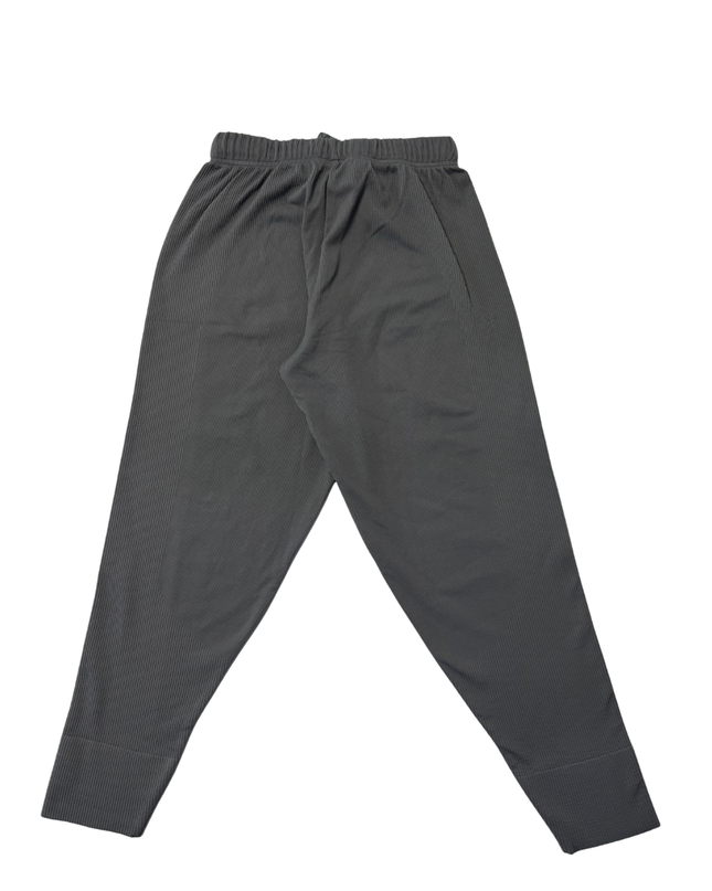 Gymshark Grey Ribbed Knit Tapered Joggers
