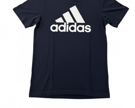 Adidas Navy Blue Graphic Logo Short Sleeve T-Shirt