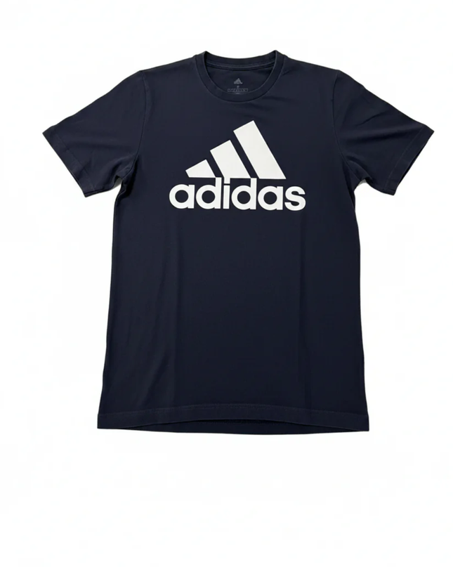 Adidas Navy Blue Graphic Logo Short Sleeve T-Shirt